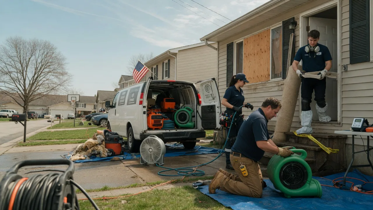 Water Damage Restoration in Folsom, CA near me